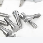 Bevel Gear Chuck Screw for Wood Lathe Tools (3.75 Inch, 54mm Flat Head)