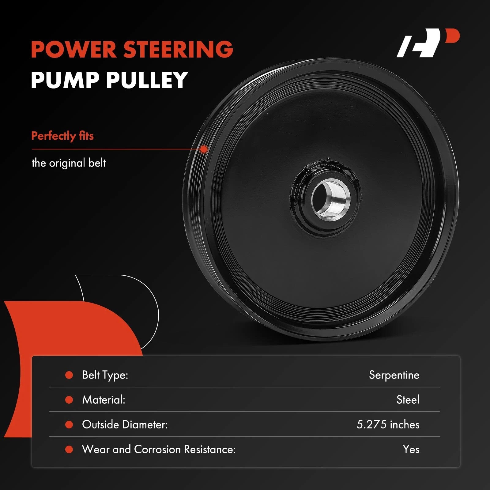 Power Steering Pump Pulley for Ford Explorer Ranger (1990-2000)