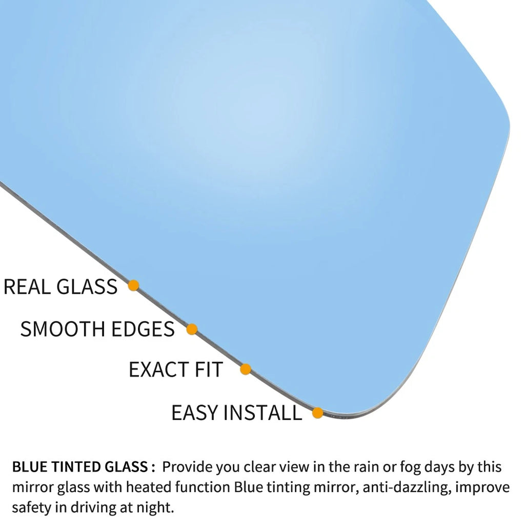 Heated Mirror Glass with Backing Plate for BMW 745i (2002–2005)