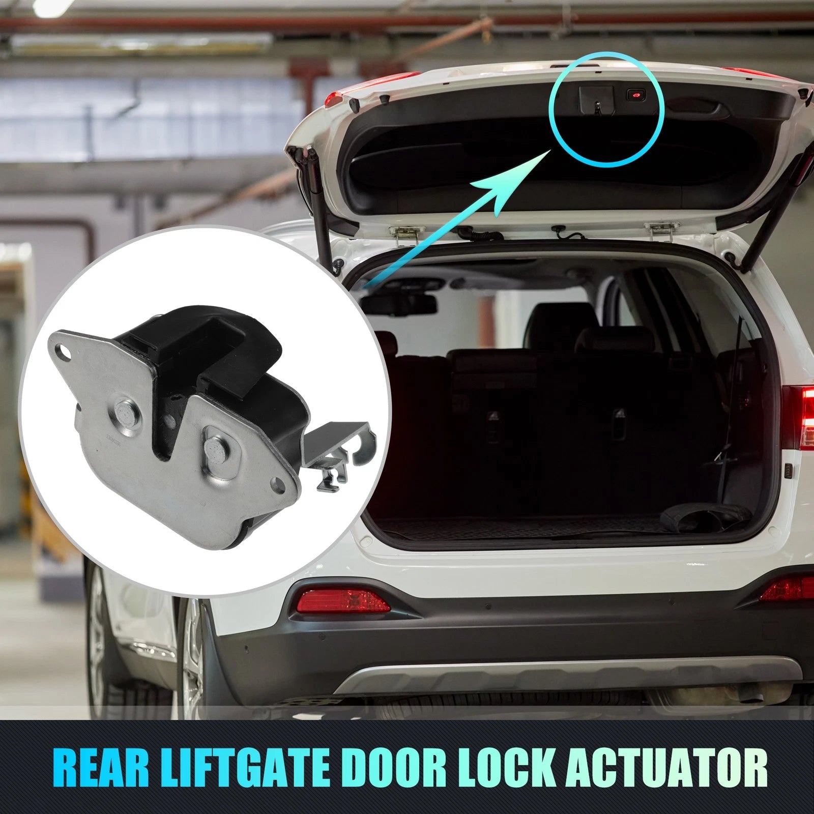 Rear Liftgate Door Lock Actuator Motor for Chevrolet Silverado, GMC Sierra (2014–2019)