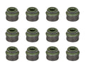 Set of 12 Engine Valve Stem Seals 6 mm for Mercedes W124 (1985–1996)