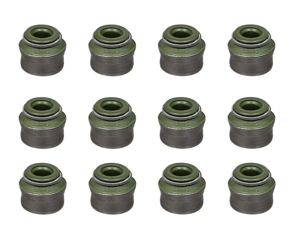 Set of 12 Engine Valve Stem Seals 6 mm for Mercedes W124 (1985–1996)