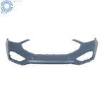 Primed Front Bumper Cover for Ford Edge (2019-2024) with Sensor Holes