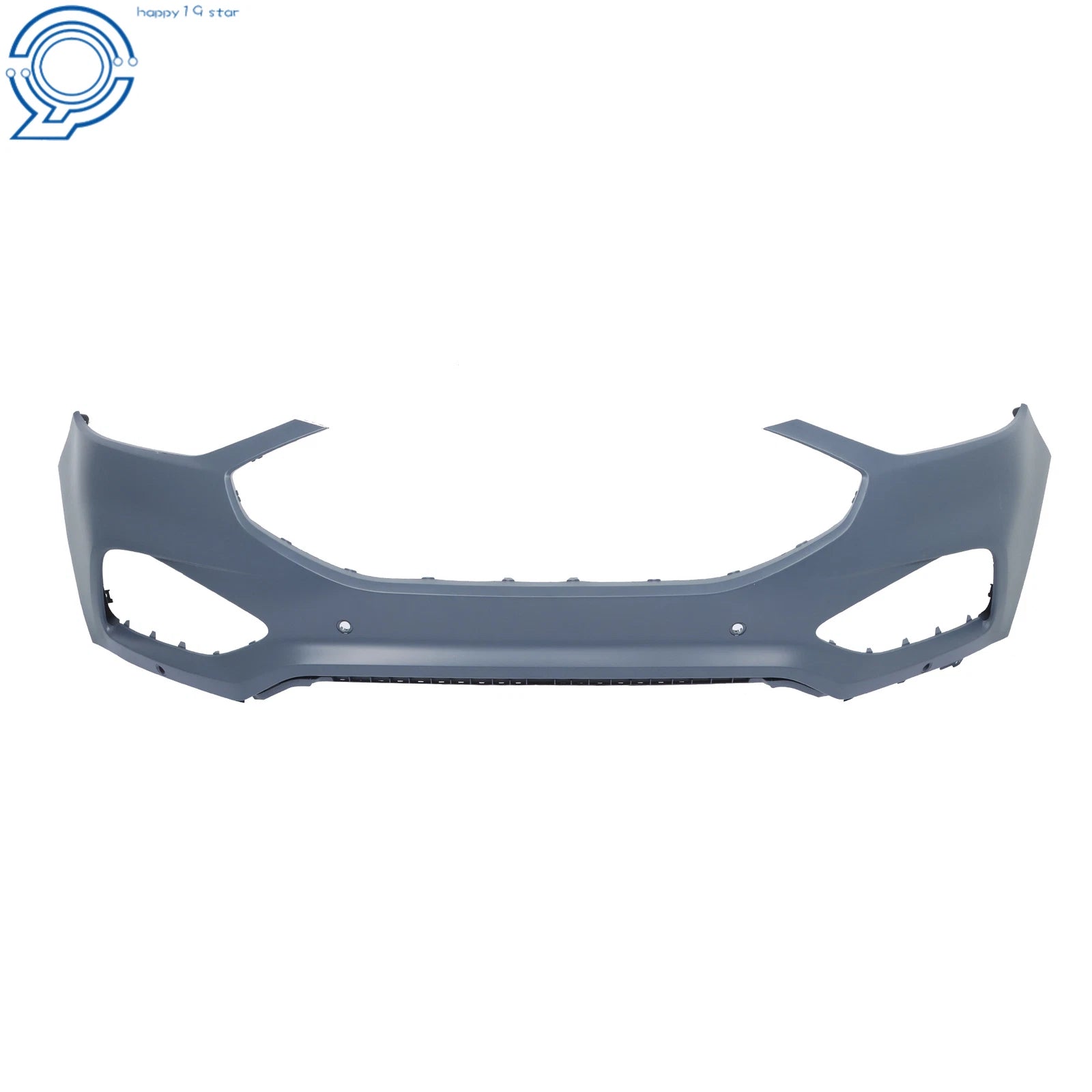 Primed Front Bumper Cover for Ford Edge (2019-2024) with Sensor Holes