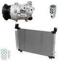 A/C Compressor Kit with Condenser Replacement for Lexus RC F 2017–2017