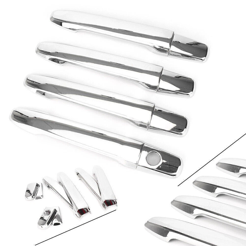 Chrome Side Door Handle Cover Trim for Mitsubishi ASX RVR Outlander Sport (2010–2018)