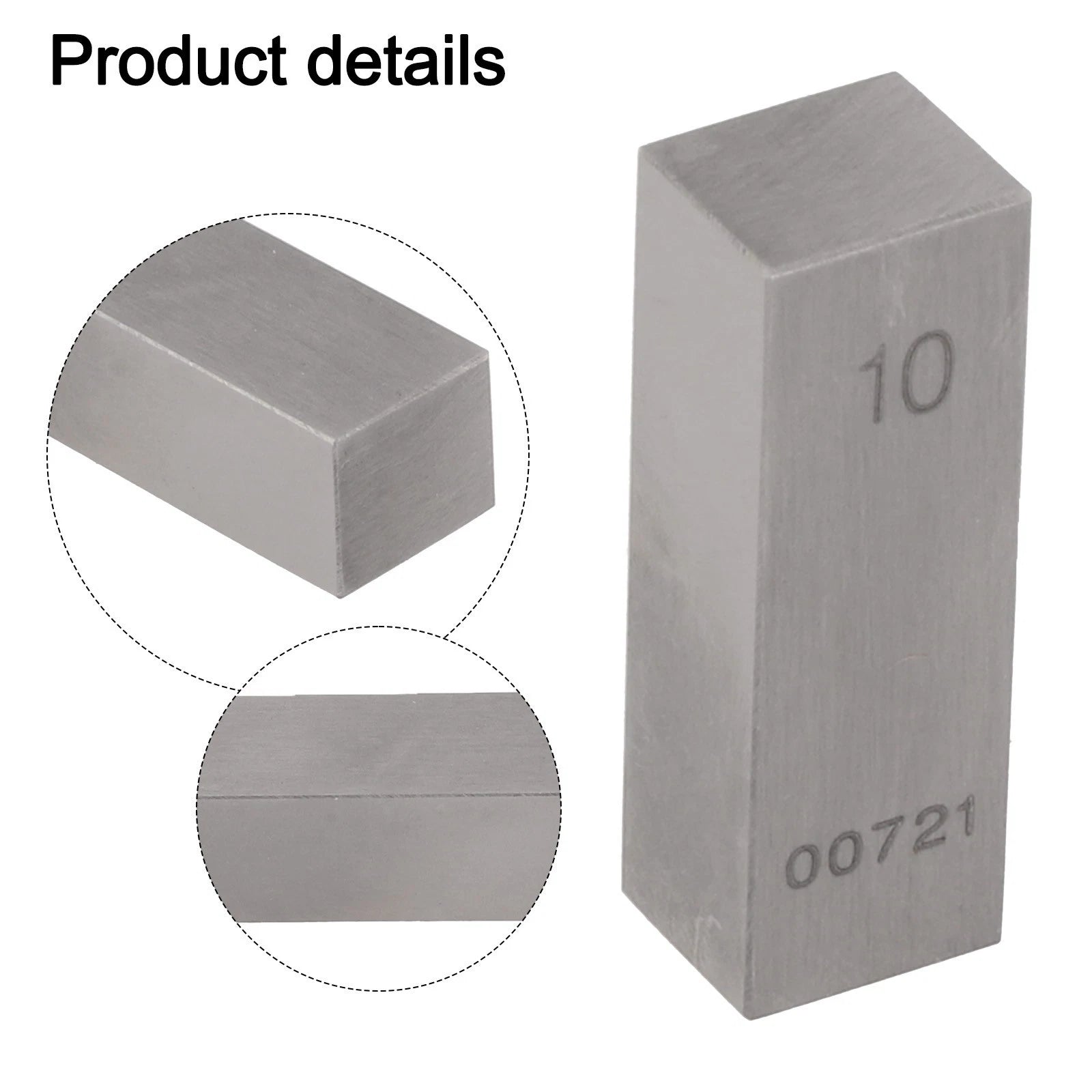 Gauge Block Set of 3 for Various Applications (1mm, 5mm, 10mm)