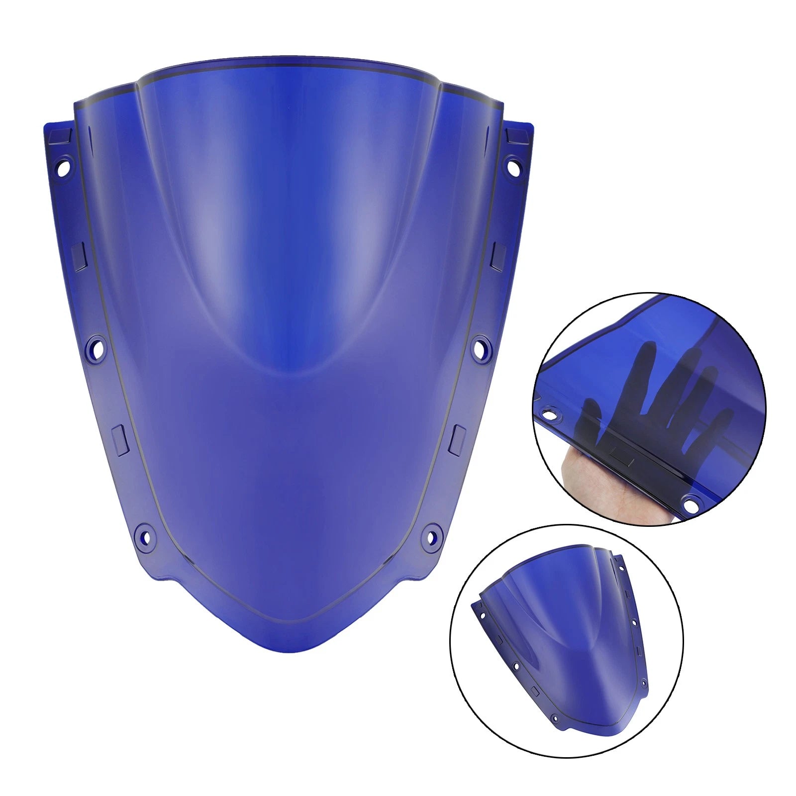 Windshield Protector for Kawasaki Ninja ZX-10R (2021–2024) Blue