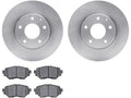 Front Brake Pad and Rotor Kit for Mazda 3 (2014–2018) SJ966VQ