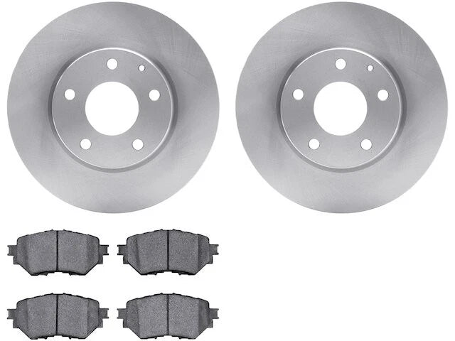 Front Brake Pad and Rotor Kit for Mazda 3 (2014–2018) SJ966VQ