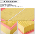 Car Engine Air Filter No. 06C133843 for Audi A4 (2002–2009)