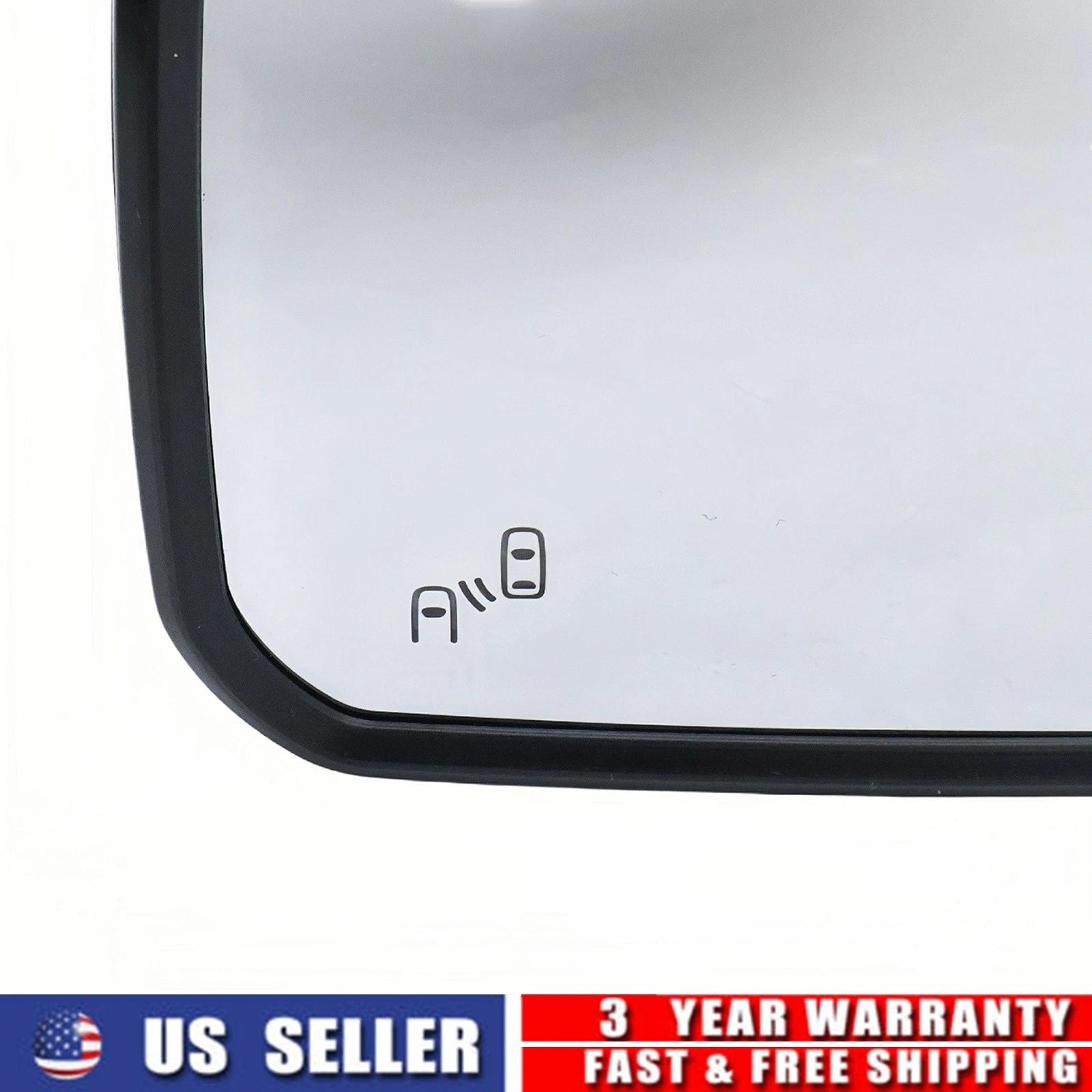 Left Driver Side Mirror Glass for Toyota Tundra (2014–2021) 879060C100 TO1324132