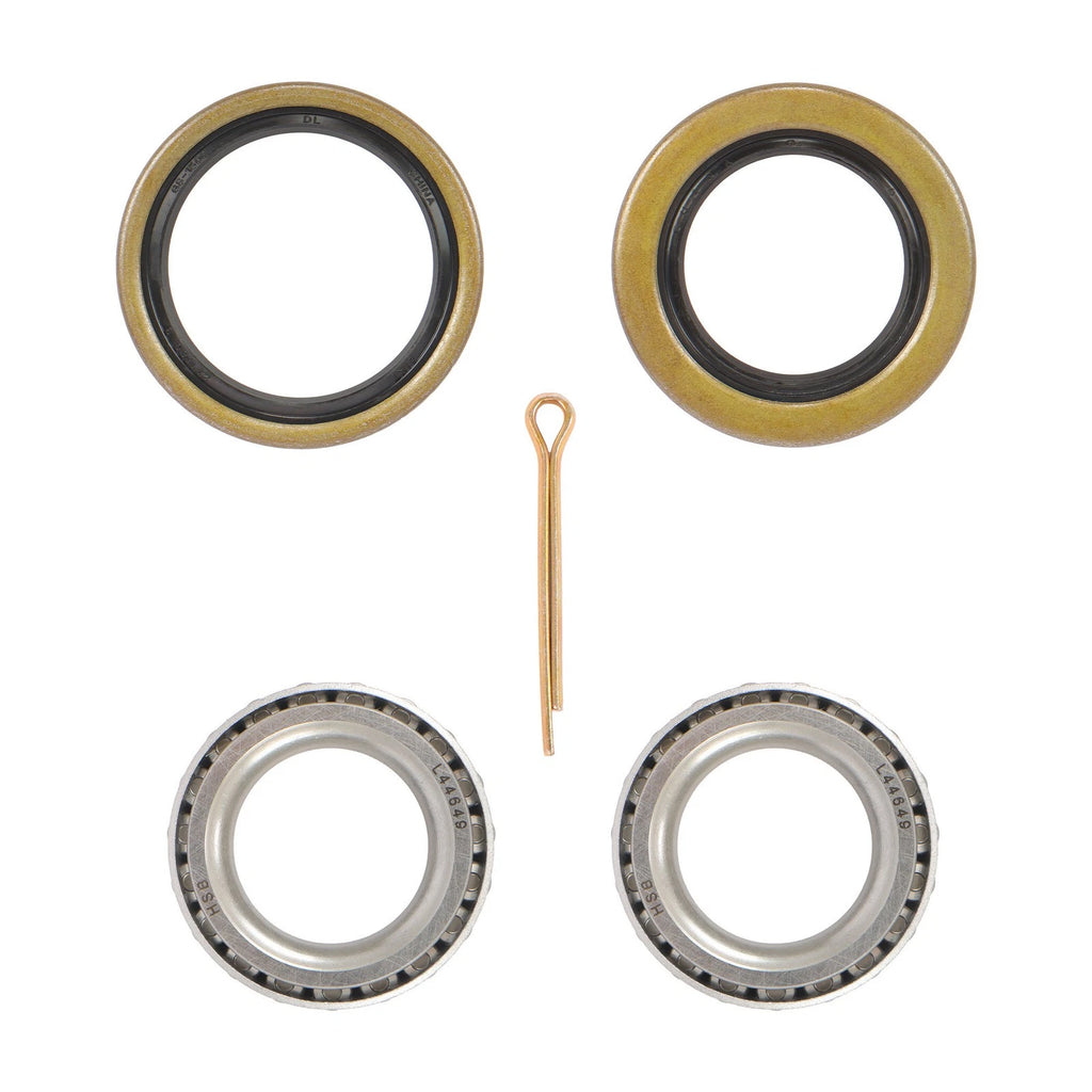 Set of 4 Trailer Hubs with Bearing Kit for 2000lb Spindle (1" or 1.0625")