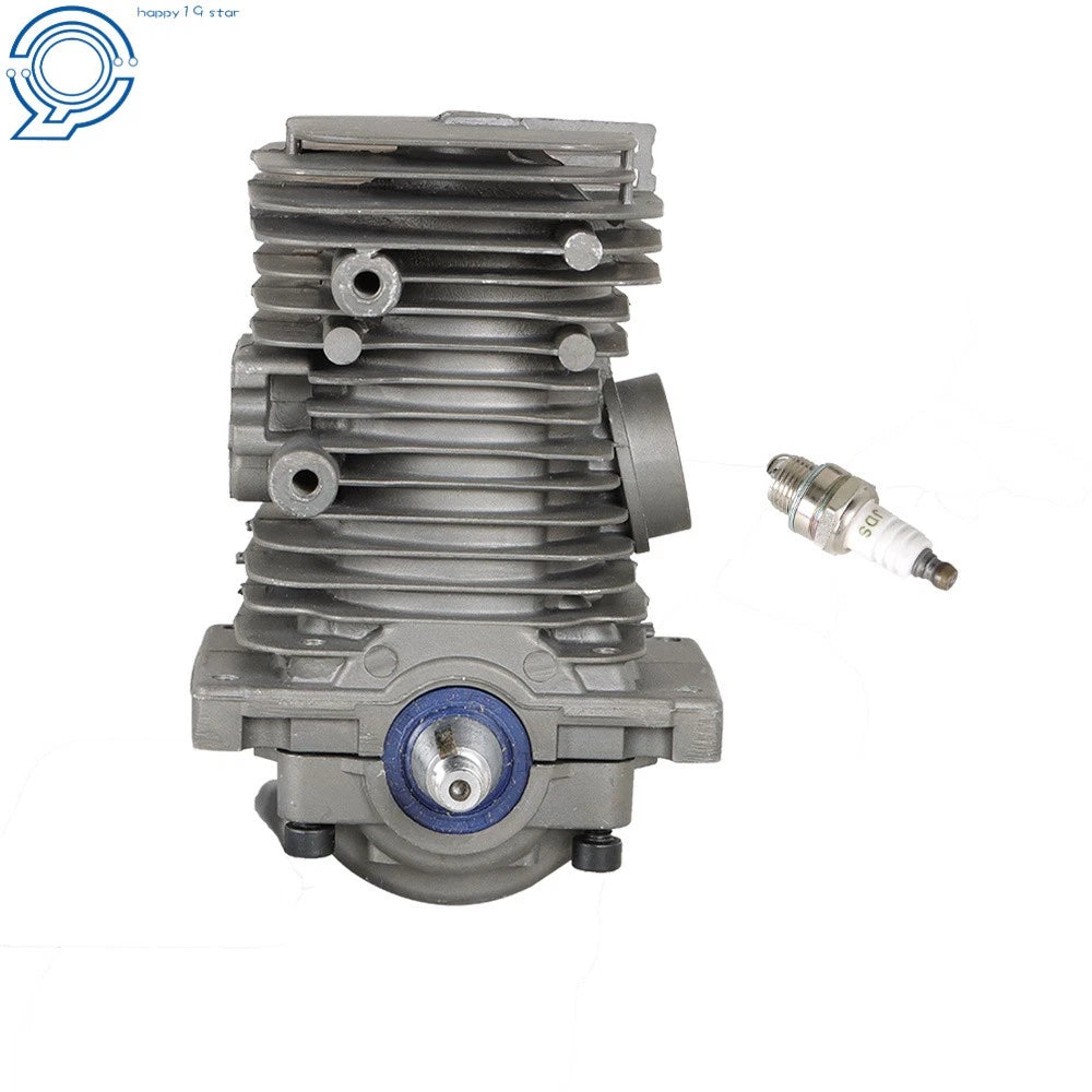 2 Pack Crankshaft Engine Motor Cylinder Piston Kit for MS170 MS180