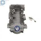 2 Pack Crankshaft Engine Motor Cylinder Piston Kit for MS170 MS180