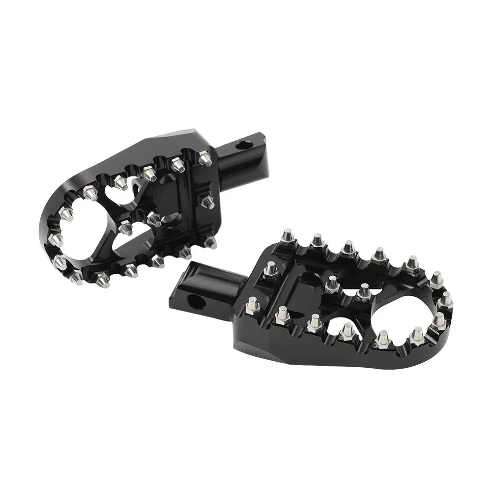 Rear Black FootPeg Passenger Pedal for Harley FXBB FXLR FXLRS FXLRST FXST FLSB (2018-2023)