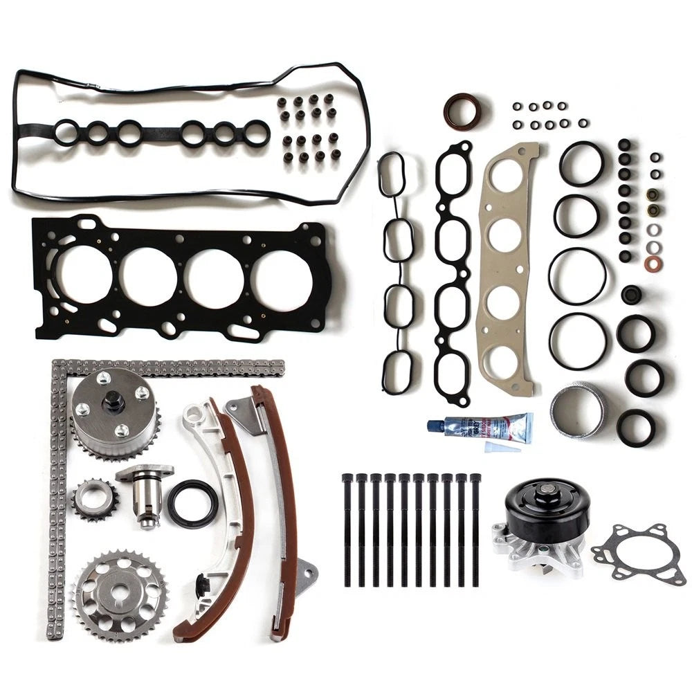 Timing Chain Kit with Head Gasket Bolts & Water Pump for Toyota Celica (2000–2005)