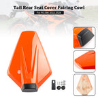 Tail Rear Seat Cover Fairing Cowl for KTM RC390 (2022–2024) Orange