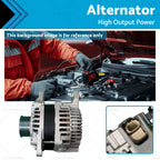 150A 12V Alternator for Nissan Navara D40, Pathfinder R51 (2005–2015) A2TX1781
