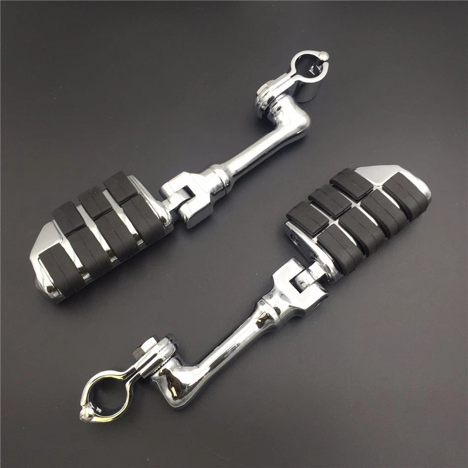 Chrome 1.5" Long Foot Peg for Honda Shadow Valkyrie Road Glide Ultra (1997–2008)