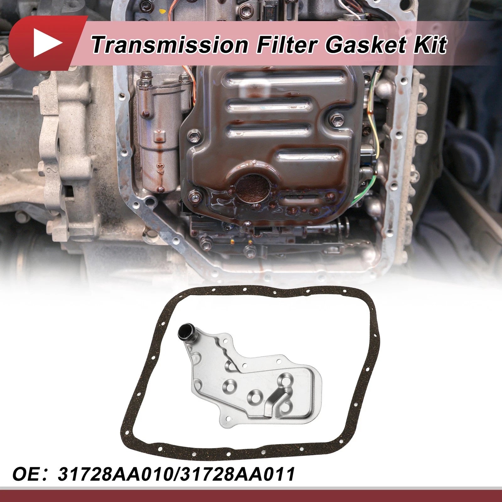 Transmission Filter Kit R4AX-EL/EC8 No.31728AA010 for Subaru Legacy 