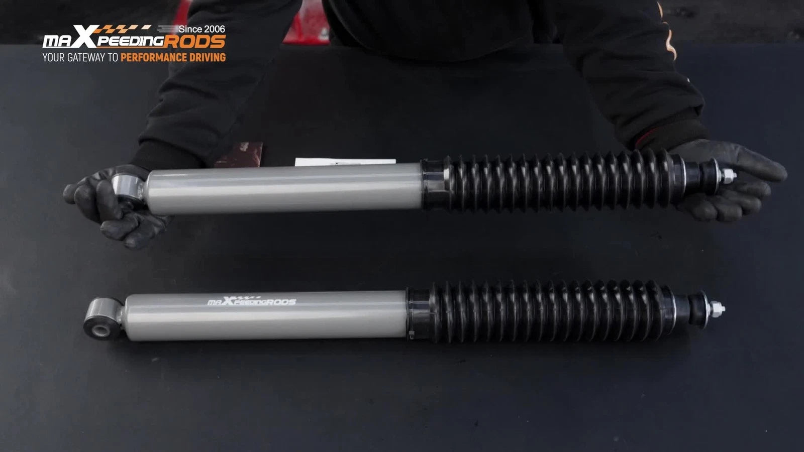 0.5-2.5" Lift Shock for Jeep Wrangler JK Unlimited 2WD/4WD (2007–2018)