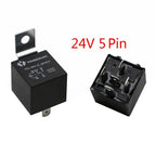 40A Waterproof Car Relay with Red Copper Contacts, 5 Pins