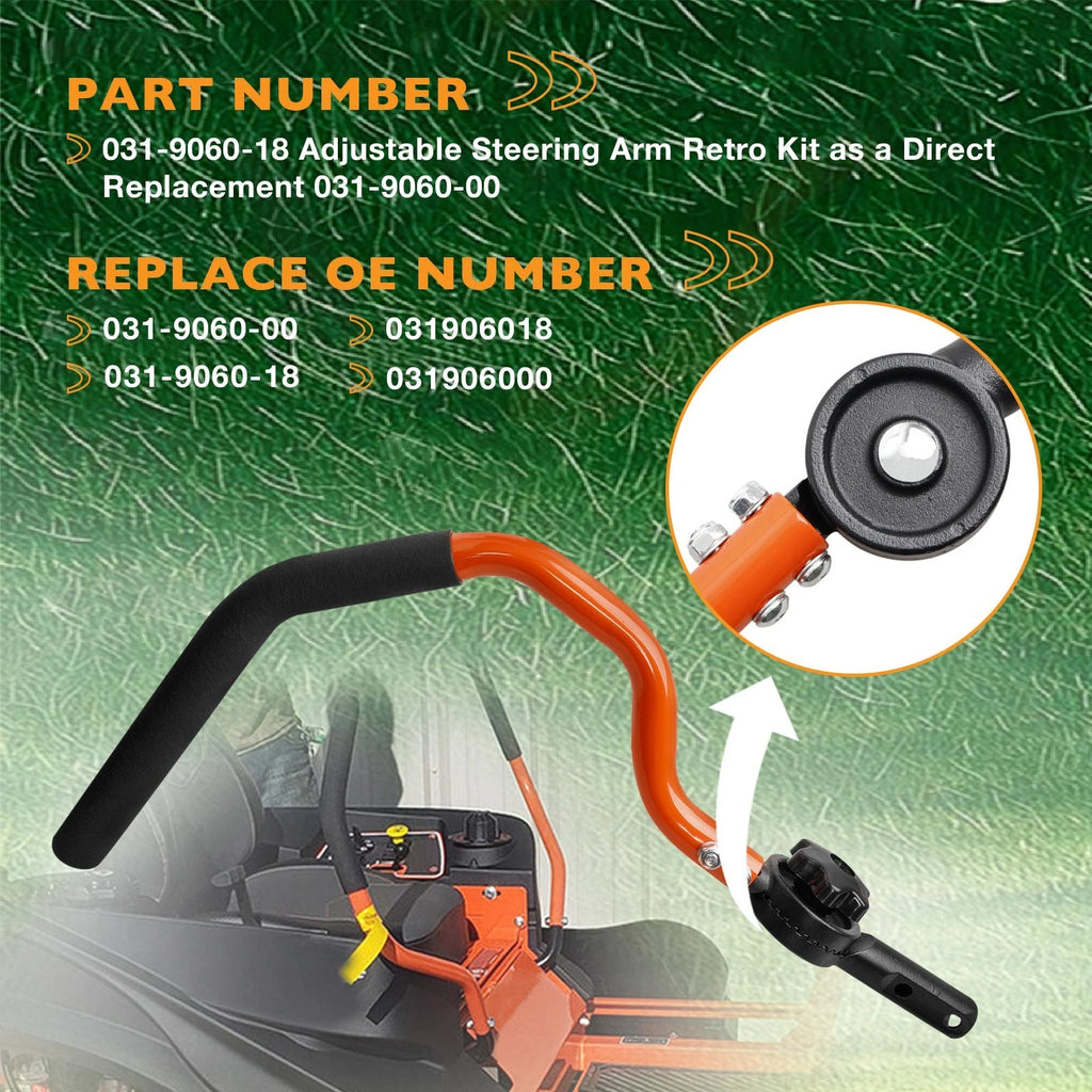 Adjustable Steering Arm Kit for Bad Boy Mower MZ & ZT
