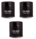 Set of 3 Engine Oil Filters for Chevy, Daihatsu, Geo, Pontiac, Scion, Toyota L4