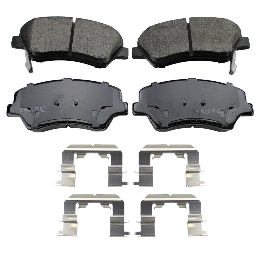 Front Disc Brake Pads for Hyundai Santa Fe Azera Kia Sorrento (2001–2020)