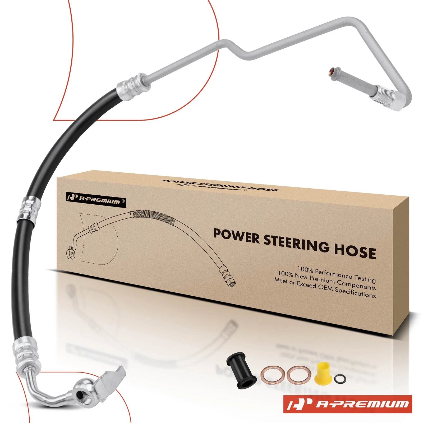 Power Steering Pressure Line Hose Assembly for Toyota Tacoma (2005–2013)