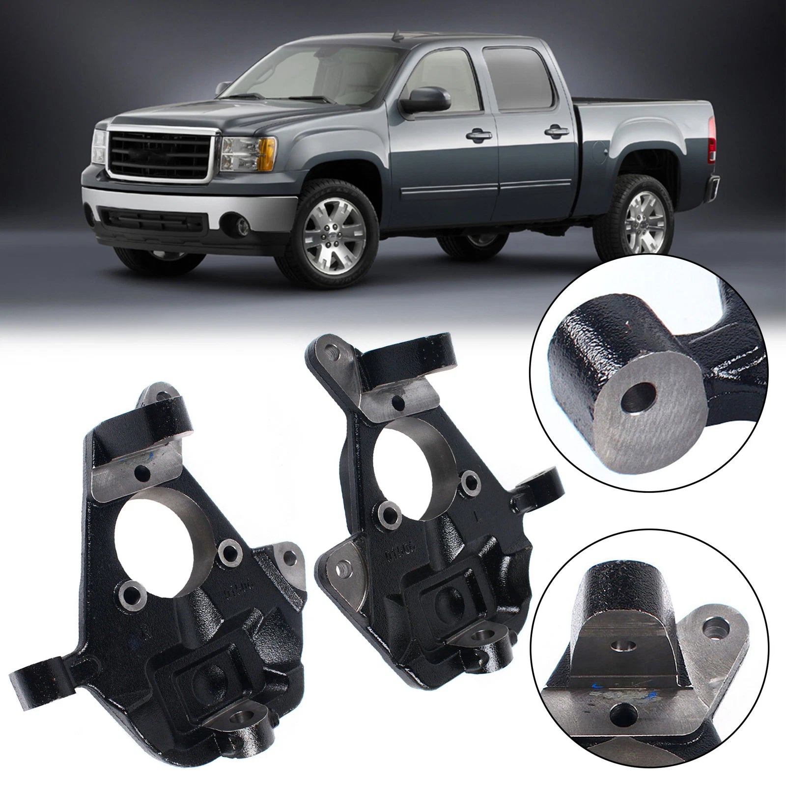 2" Drop Lowering Spindles for Chevrolet Silverado 1500 (1999-2007)