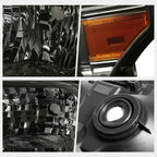 Smoked Lens Amber Corner Headlight/Lamp for Ford Super Duty (2011–2016)