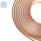 25 Ft Copper Nickel Brake Fuel & Trans Line Tubing 5/16"