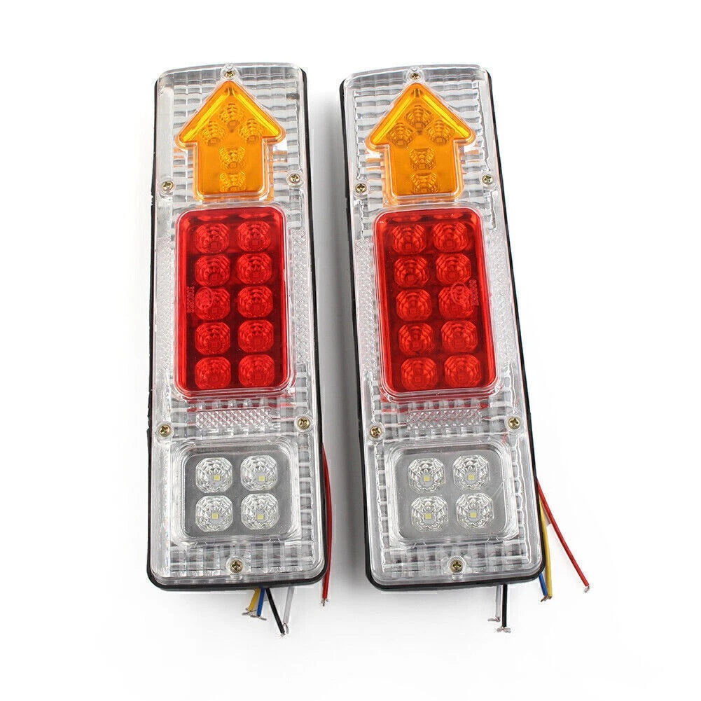 24V LED Rear Tail Light for Trailer Truck Caravan