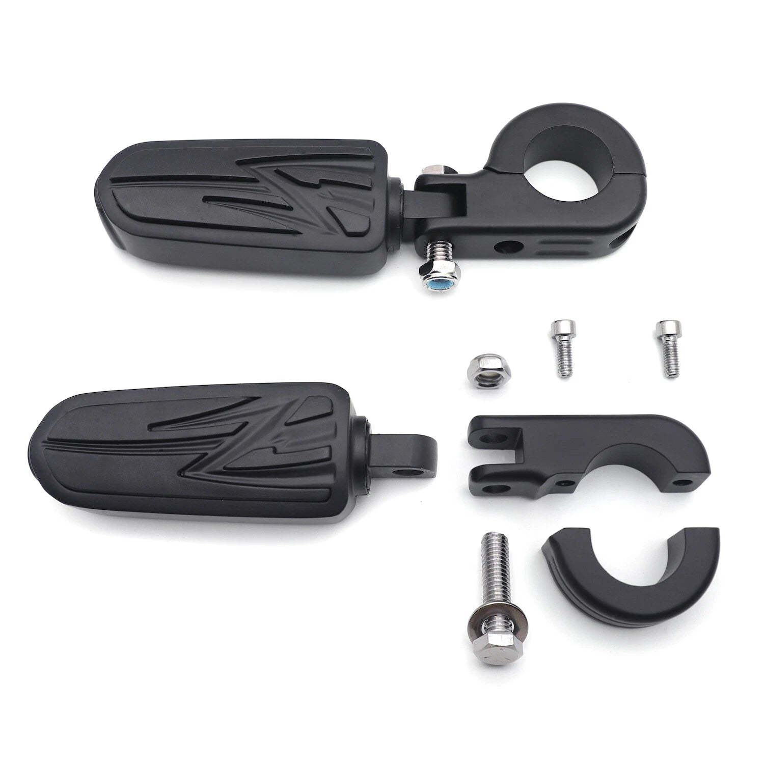 Foot Peg Kit for Yamaha XV250 XV400 XV535 (1.25" Engine Guard)