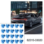 Set of 20 Door Panel Fasteners for Hyundai Kia