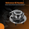 Front Wheel Hub & Bearing for Ford F-150 4WD (1997–2000) 515010