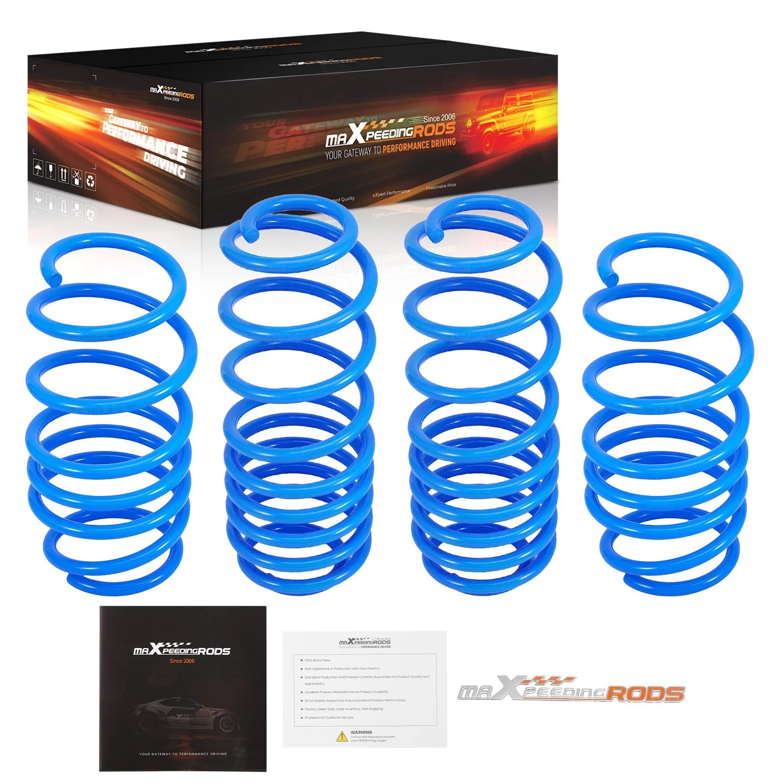 Lowering Springs for Ford Fiesta ST (2008–2018) -1.38" Drop