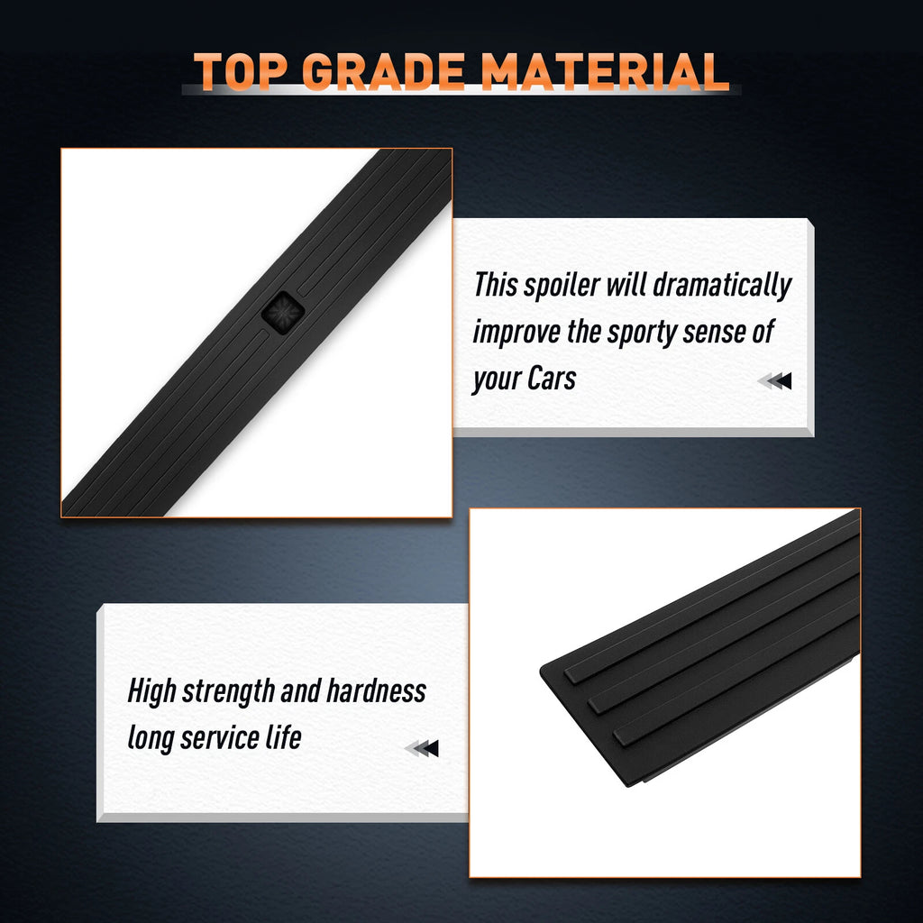 Tailgate Moulding for Ford F150 (2015-2019) with Flexible Step