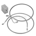 Rear Brake Hose Lines with Fitting Cross Kit for Polaris Ranger 500 6x6 (2000–2004)