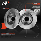 Front Disc Brake Rotors for Chevrolet Equinox 2007–2009, Pontiac Saturn