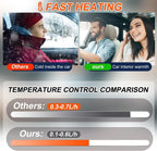 5KW 12V Diesel Air Heater with LCD Thermostat for Trucks Boat Car Trailer