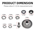 Rear Differential Pinion Ring Gear Bearings for Honda Recon TRX250 (2002–2023)