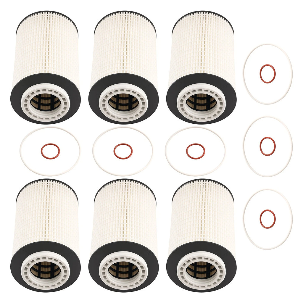Engine Oil Filter Kit for MaxxForce Cummins (6PCS)