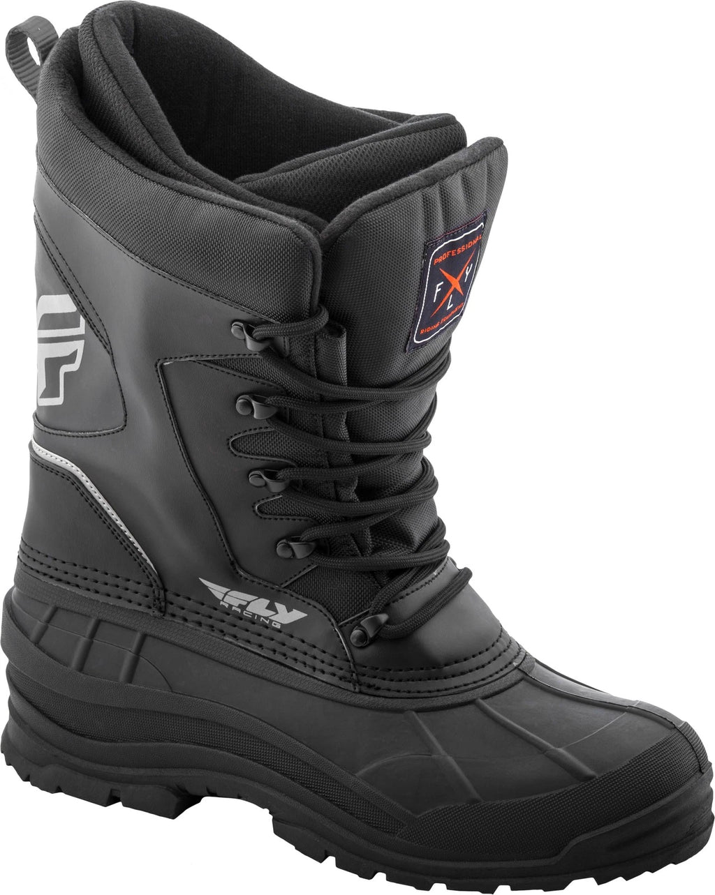 Fly Racing Aurora Snow Boots for Universal Fit (US 12) - Black, Insulated, Waterproof