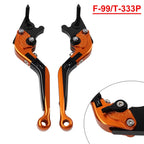 CNC Folding Extendable Brake Clutch Levers for Triumph 765 Street Triple R (2017–2020)