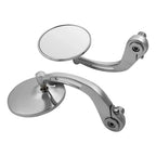 Chrome Bar End Rear-View Mirrors for Harley Sportster S (2021-2025)