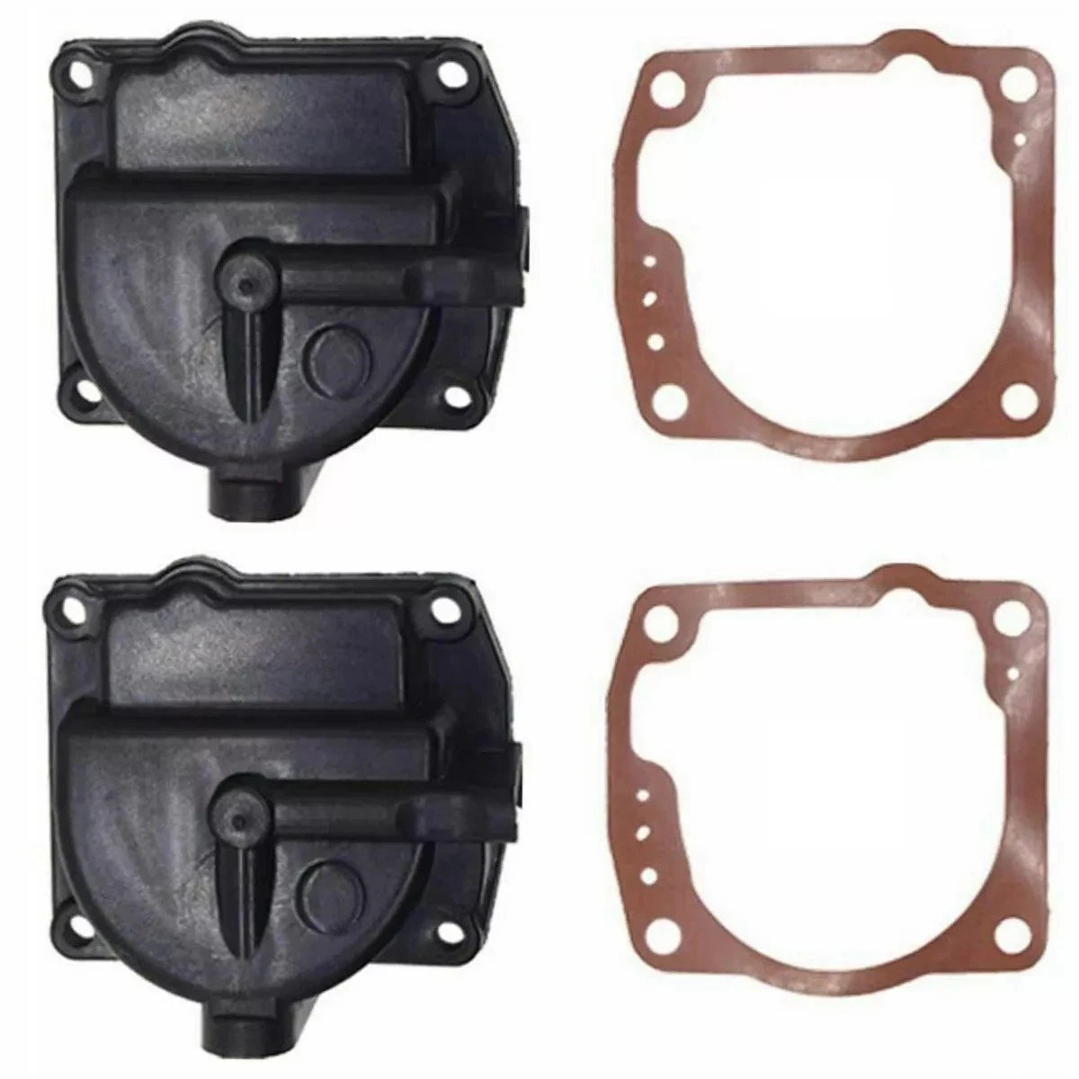 2X Carburetor Float Bowl Chamber for Johnson Evinrude (343870, 0433000, 766418)