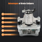 Rear Left Brake Caliper with Bracket for Buick LaCrosse Regal (2012-2016)